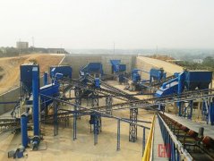 湖北宜昌时产250吨石料环保生产线