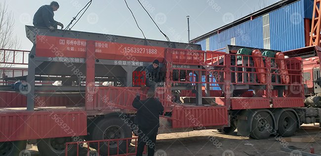 广西崇左市江州区预分选铝土矿滚轴筛发货