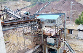 贵州时产100-150吨花岗岩石料制砂生产线